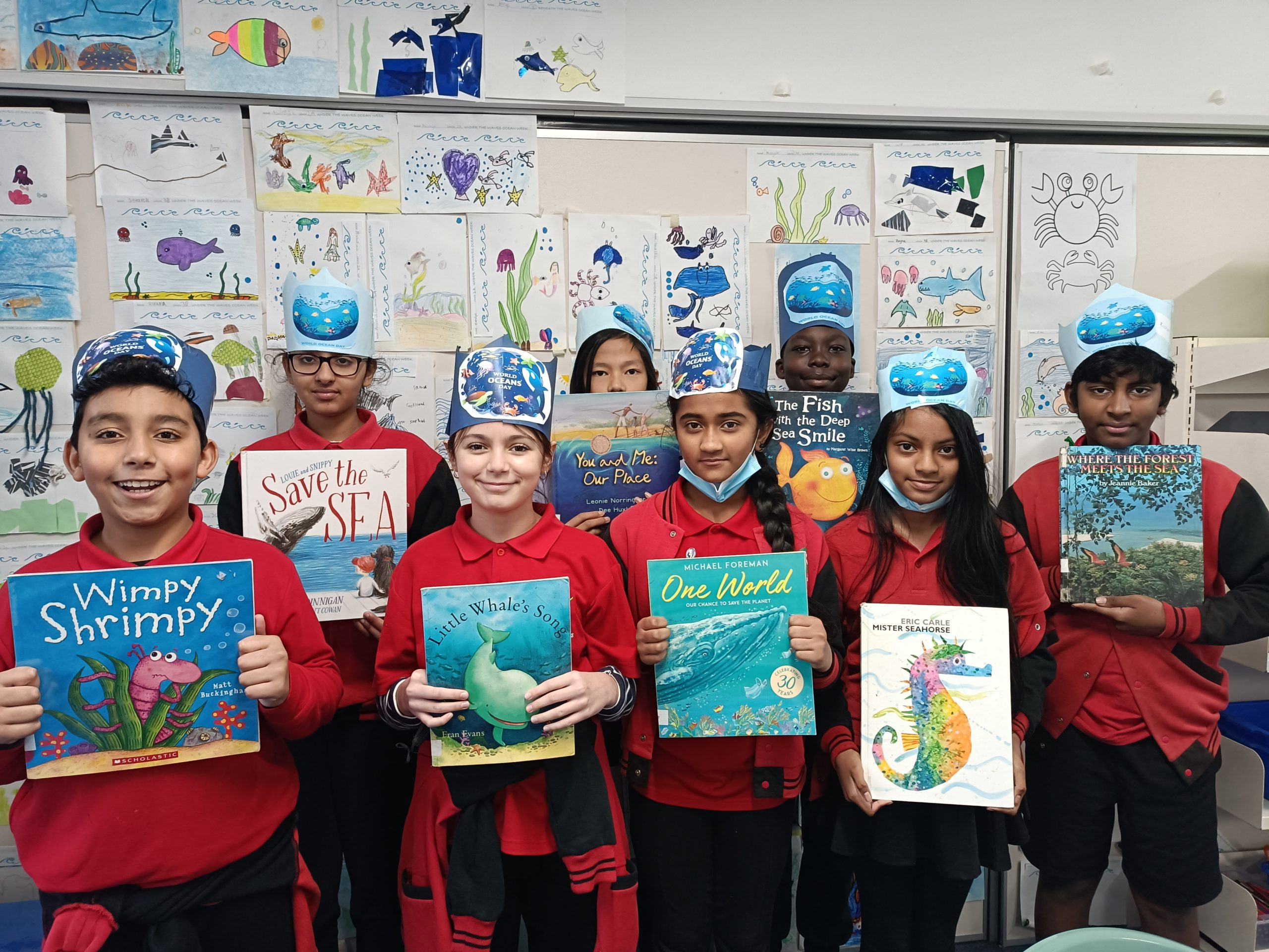 Lyndale Greens Primary celebrates World Ocean Day 2022