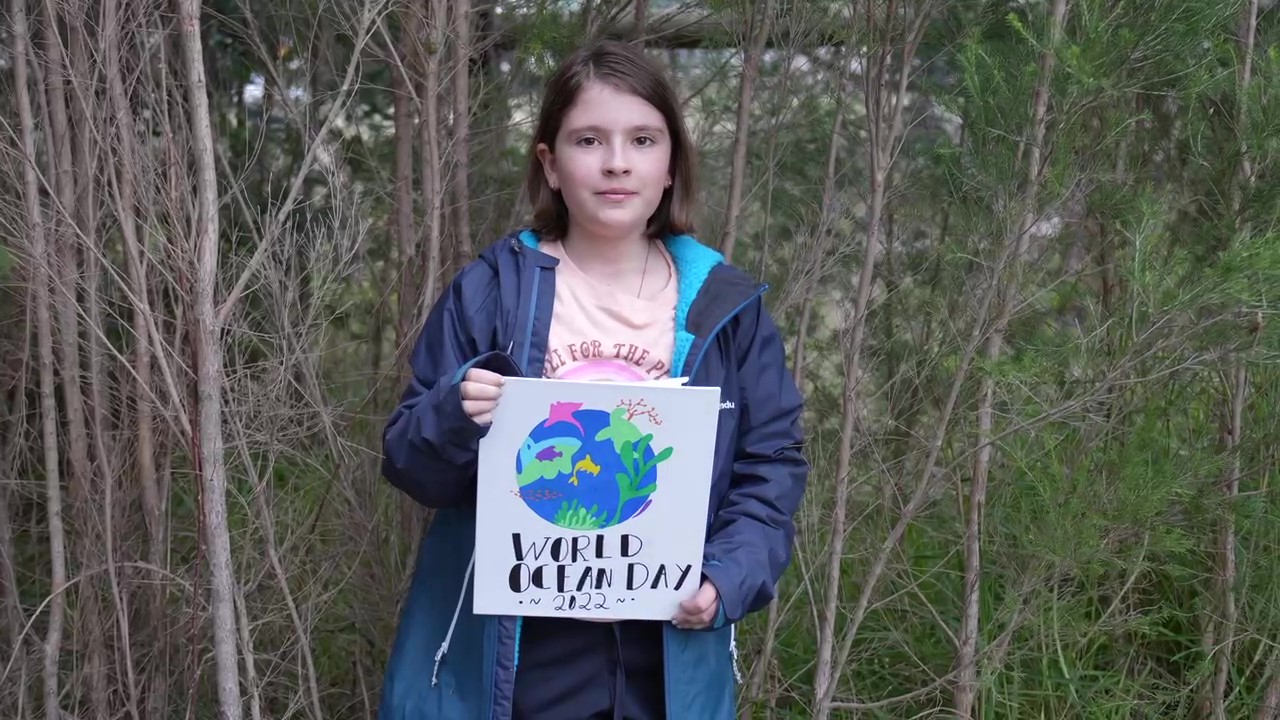 A WORLD OCEAN DAY MESSAGE FROM I SEA I CARE MENTEE PEARL